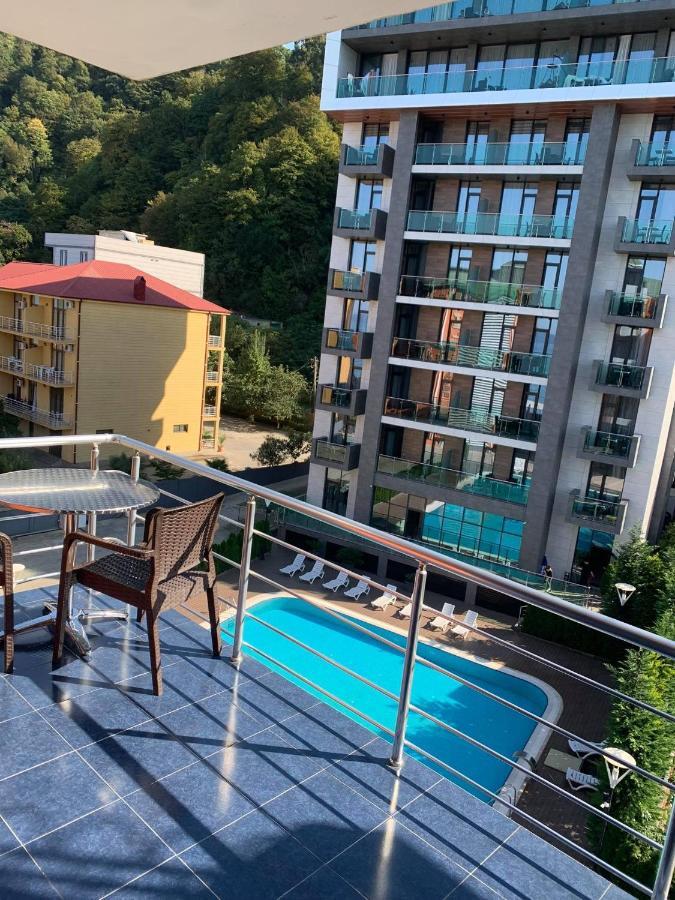Hotel Neptun Kvariati Kültér fotó